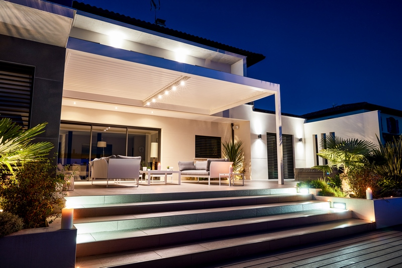 Pergola bioclimatique par Cauchi Design Bouches du Rhone